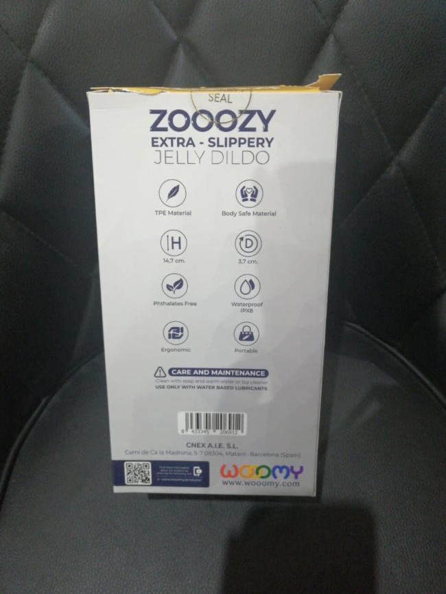 Фалоімітатор Wooomy Zooozy (м'яте паковання!!!) фото 2