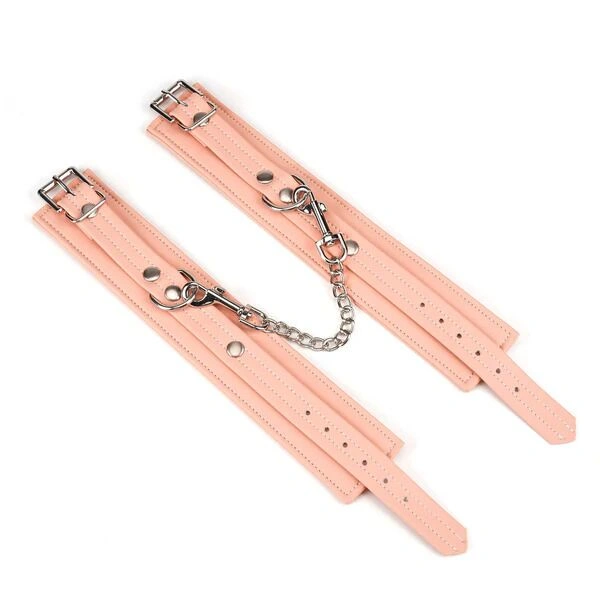 Поножи Liebe Seele Dark Candy Pink Ankle Cuffs, съемная цепочка фото 3