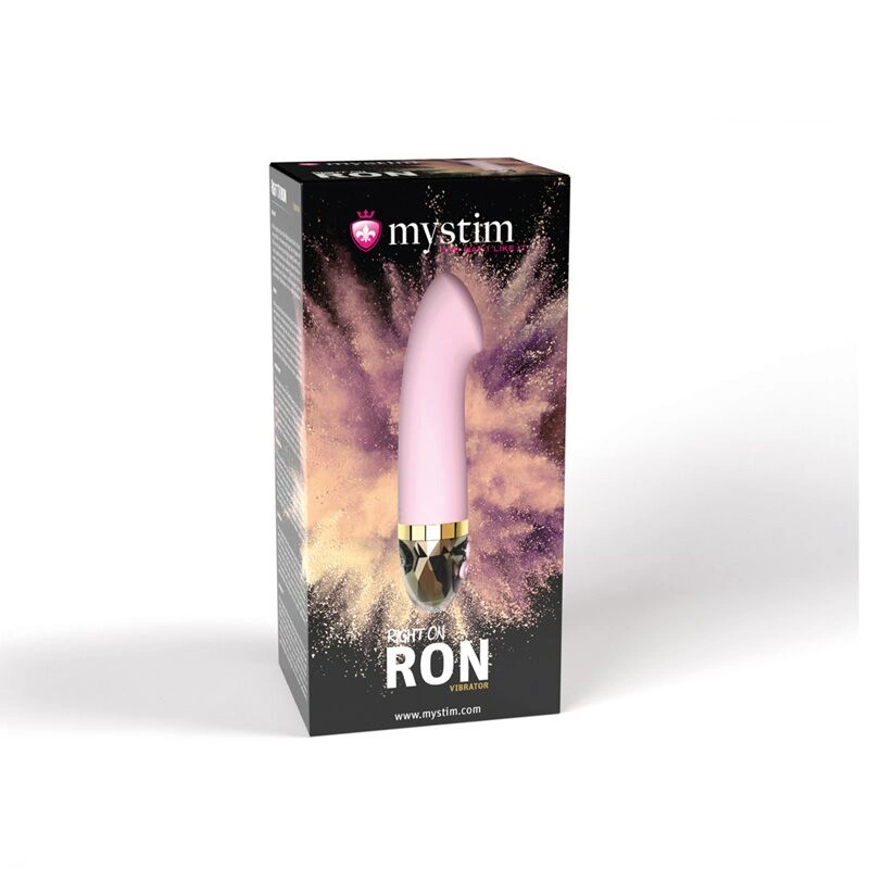 Вибратор для точки G Mystim Right on Ron Rose, 8 режимов, очень мощный фото 16