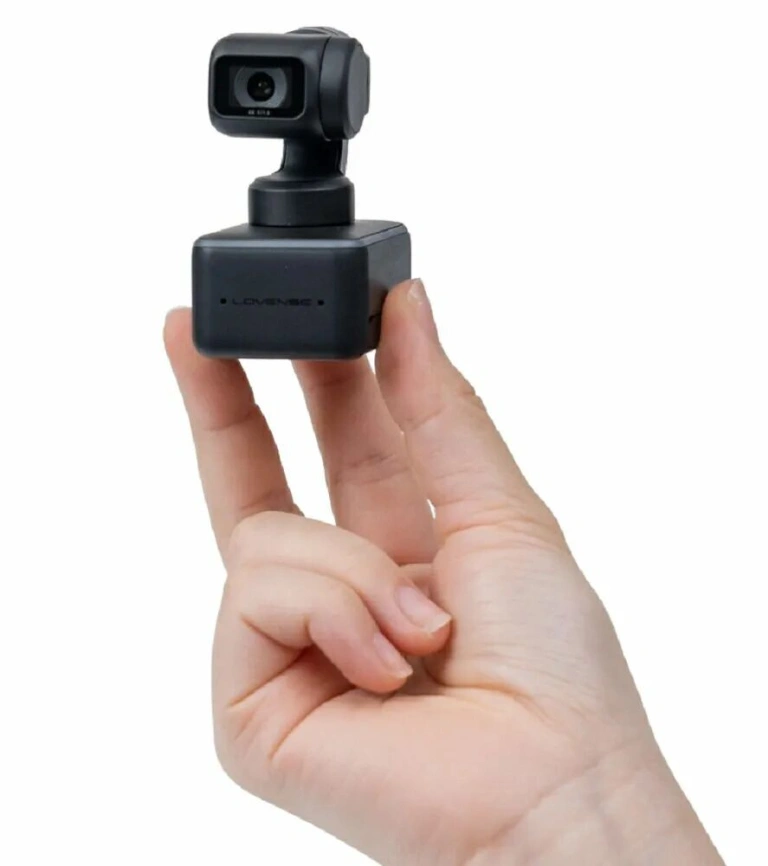4К веб-камера с искусственным интеллектом Lovense WebCam, для стрима, активация чаевыми фото 5
