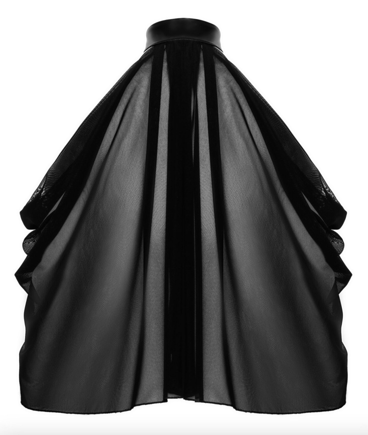 Болеро Noir Handmade F349 Tulle bolero - XXL фото 6
