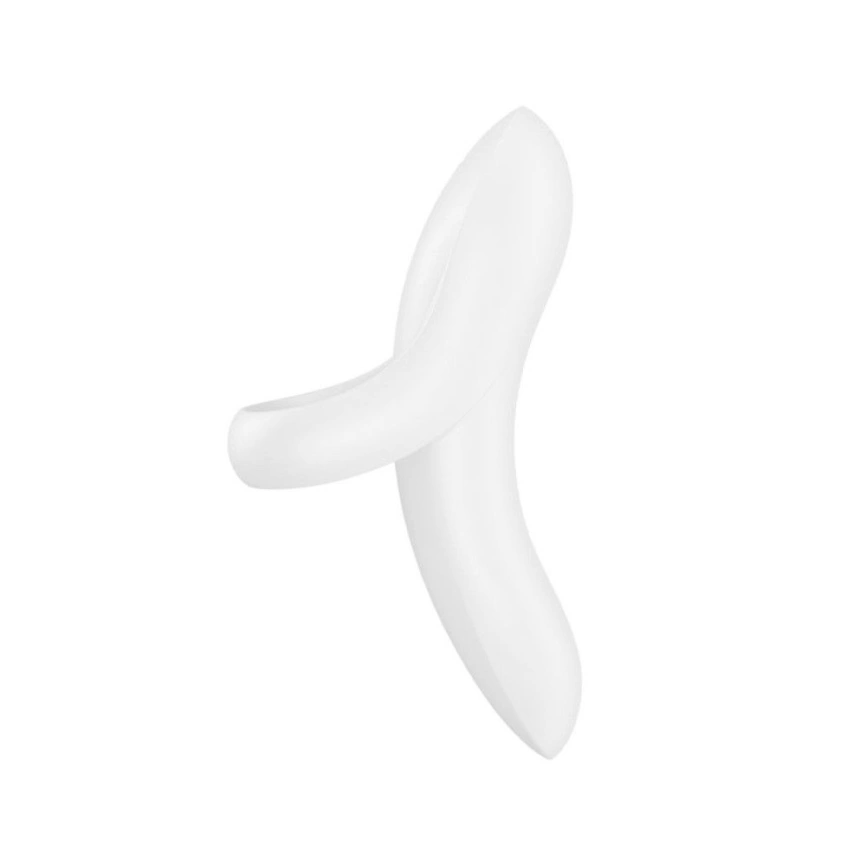 Вибратор на палец Satisfyer Bold Lover White, гибкий фото 2