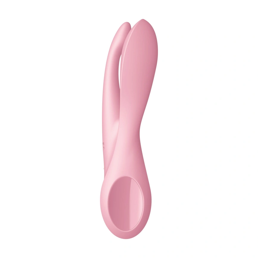 Клиторальный вибратор Satisfyer Threesome 1 Pink с тремя гибкими пальчиками фото 3