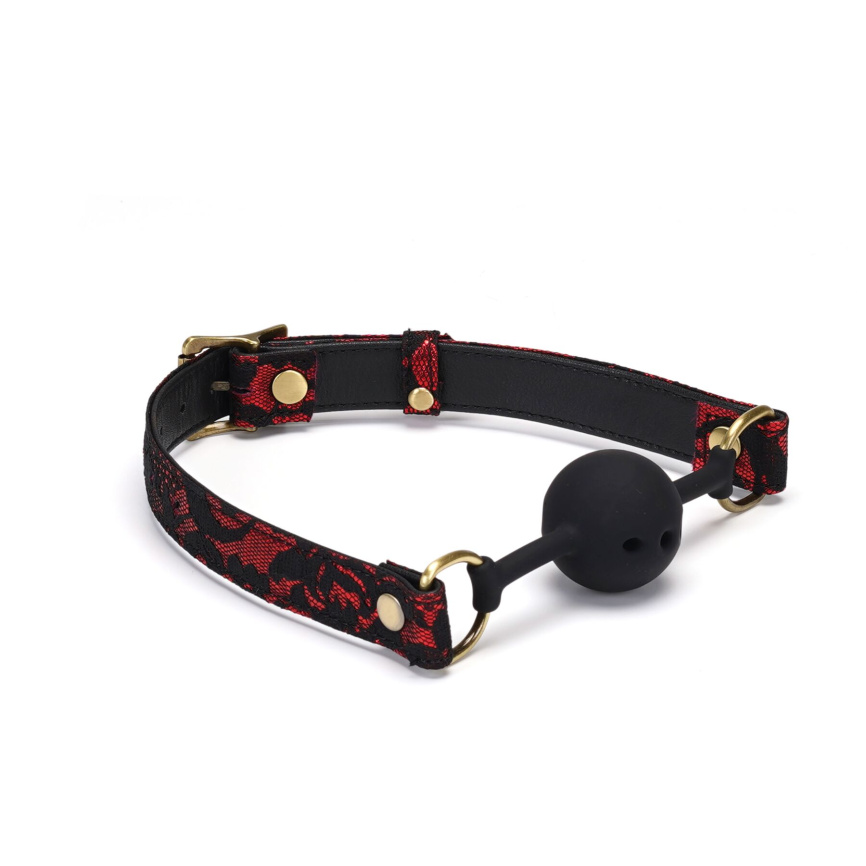 Повітропроникний кляп Liebe Seele Victorian Garden Ball Gag фото 1