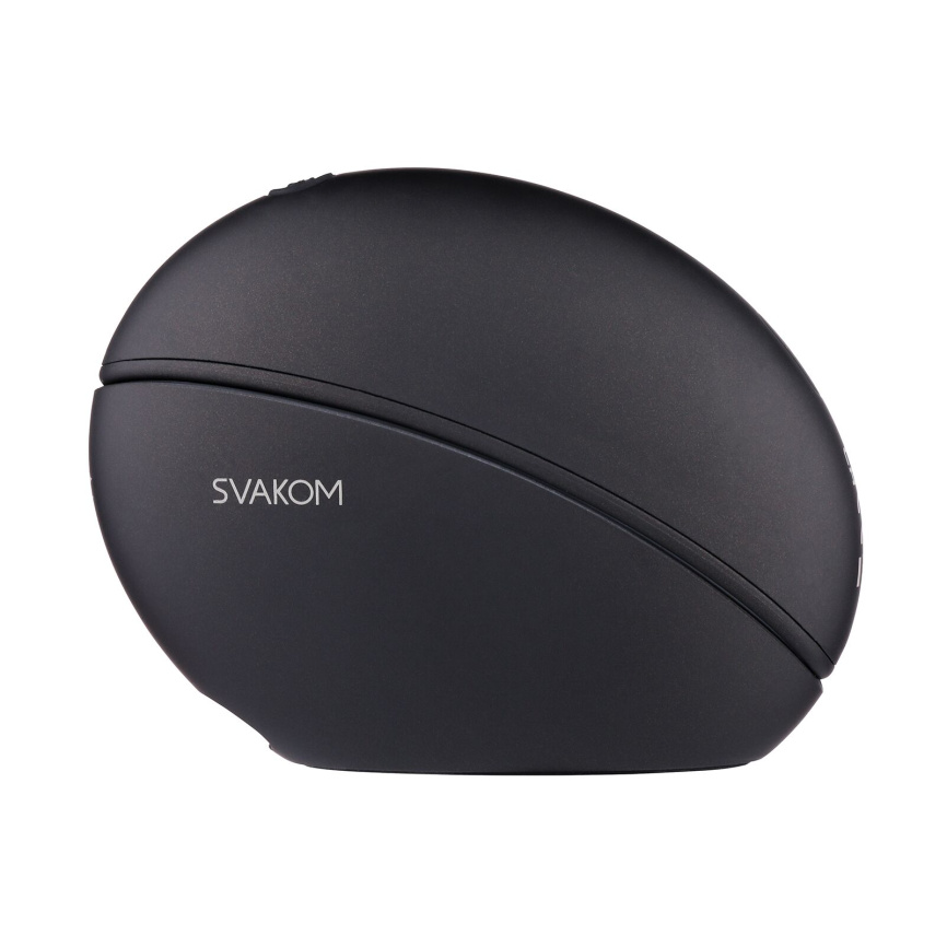 Вакуумний кліторальний смарт-стимулятор Svakom Pulse Galaxie Midnight Black, проєктор зоряного неба фото 4