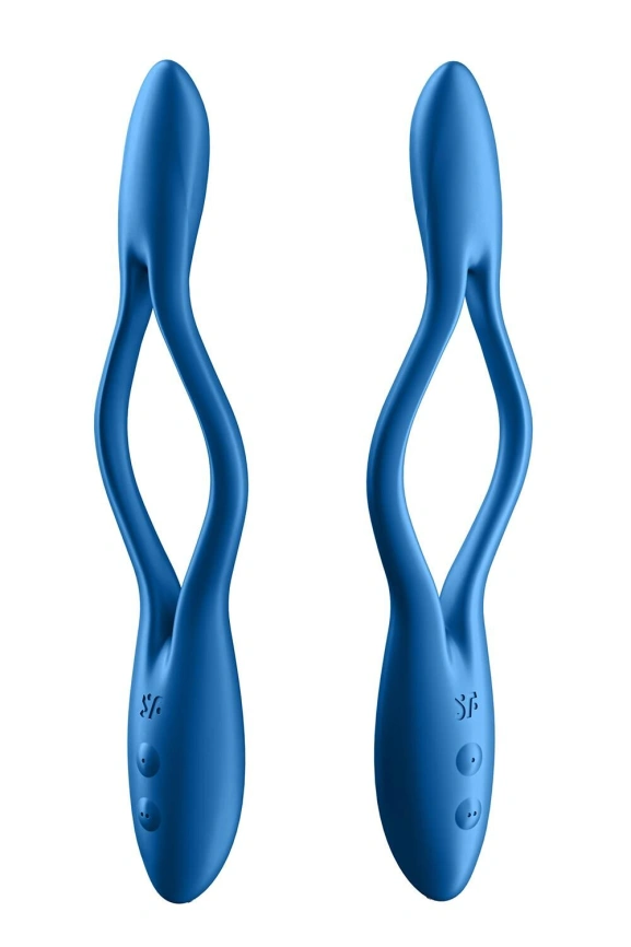 Универсальный гибкий вибратор для пар Satisfyer Elastic Game Dark Blue фото 6