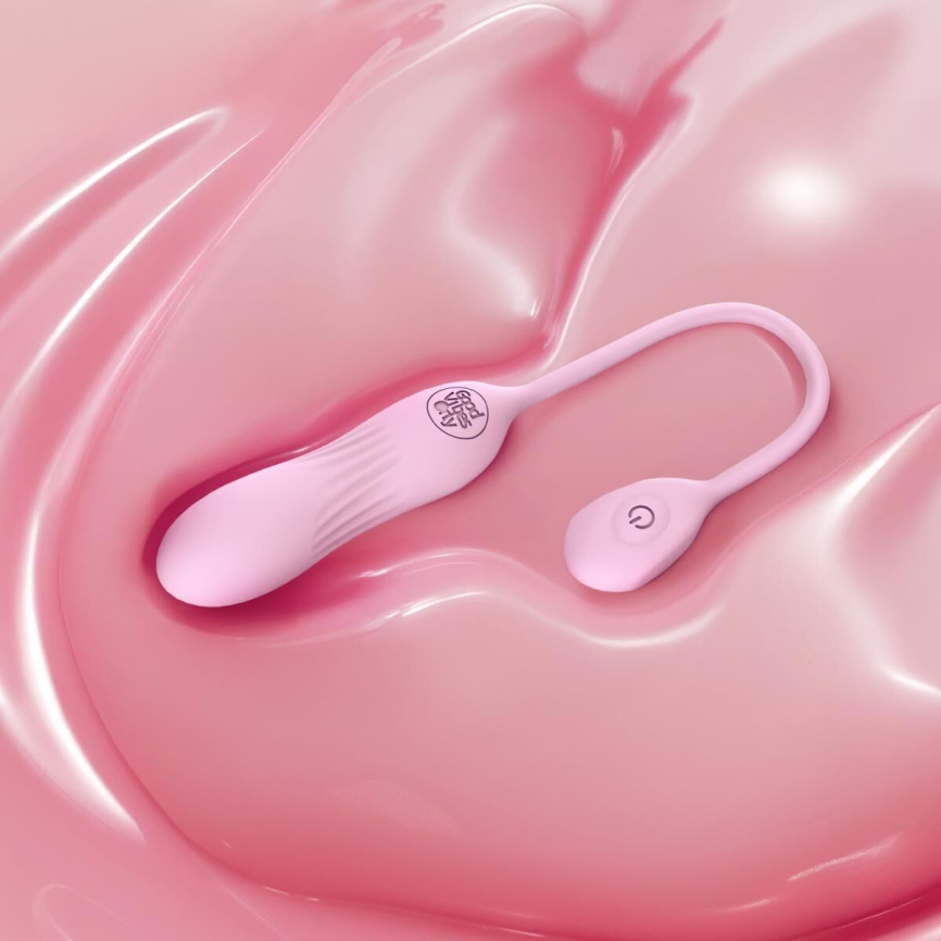 Віброяйце Good Vibes Only - SIVA Bullet Vibrator Soft Silicone - Pink фото 11