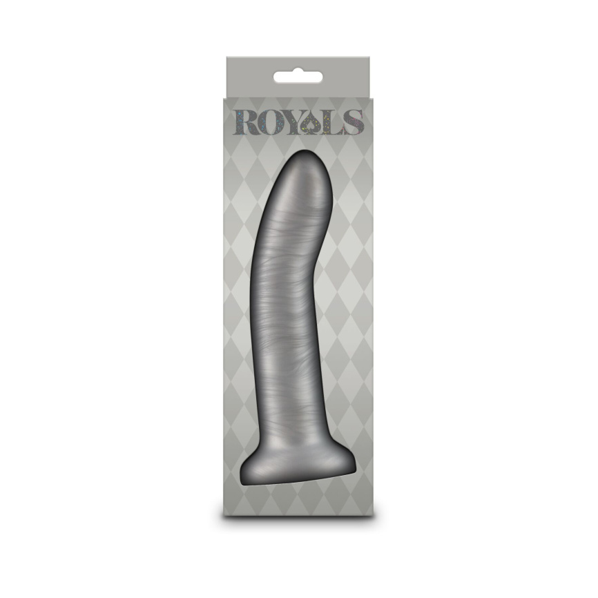 Дилдо NS Novelties Royals - 7" Charlie - Metallic Champagne фото 3