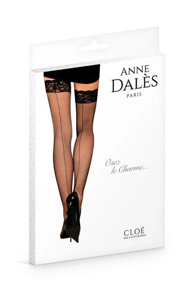 Чулки Anne De Ales CLOE T3 Black фото 2