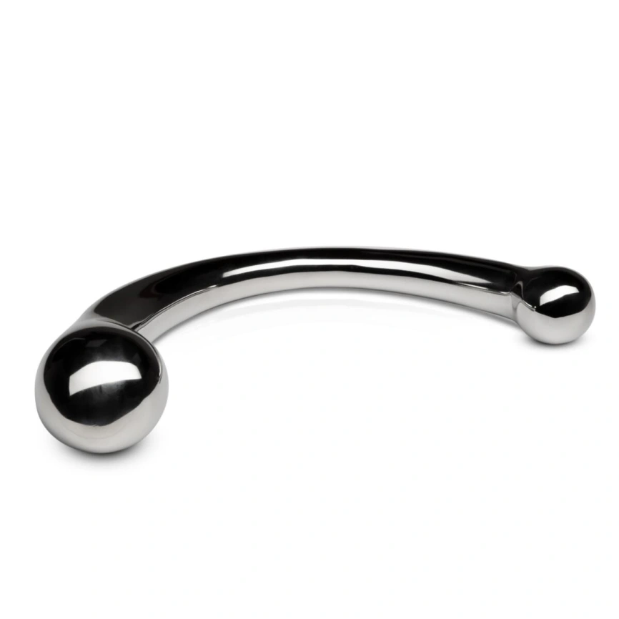 Металлический дилдо Sinner Gear Unbendable — The Curvey G-Spot Metal Dildo фото 2