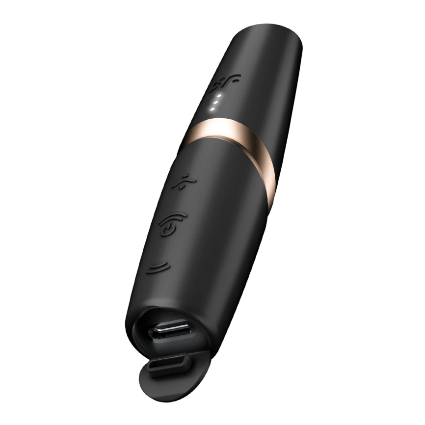 Вакуумный стимулятор Satisfyer Perfect Kiss, магнитная технология 3D Air Pulse, 30 режимов работы фото 4