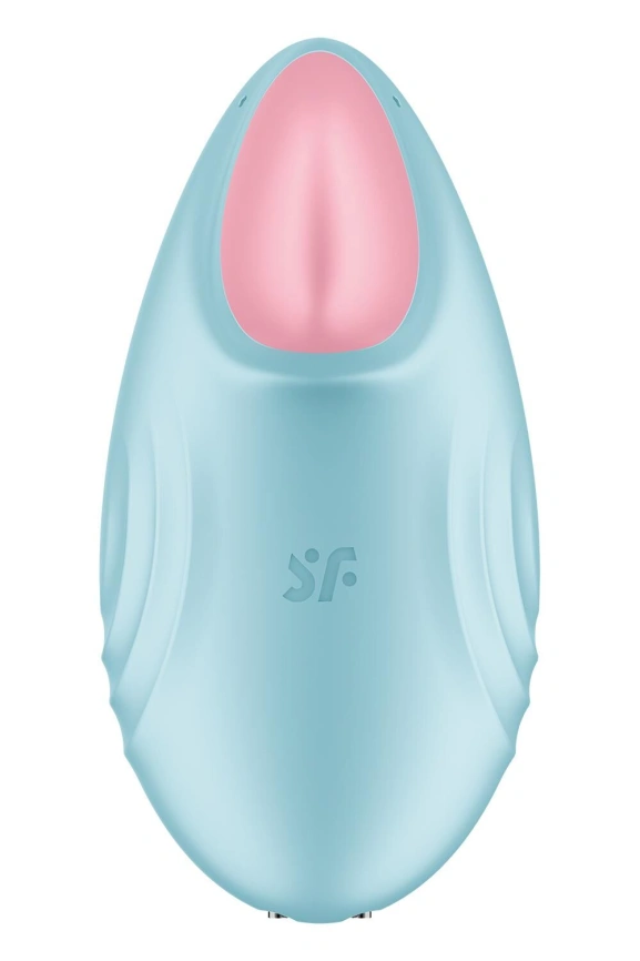 Смарт-вибратор для клитора Satisfyer Tropical Tip Light Blue фото 7