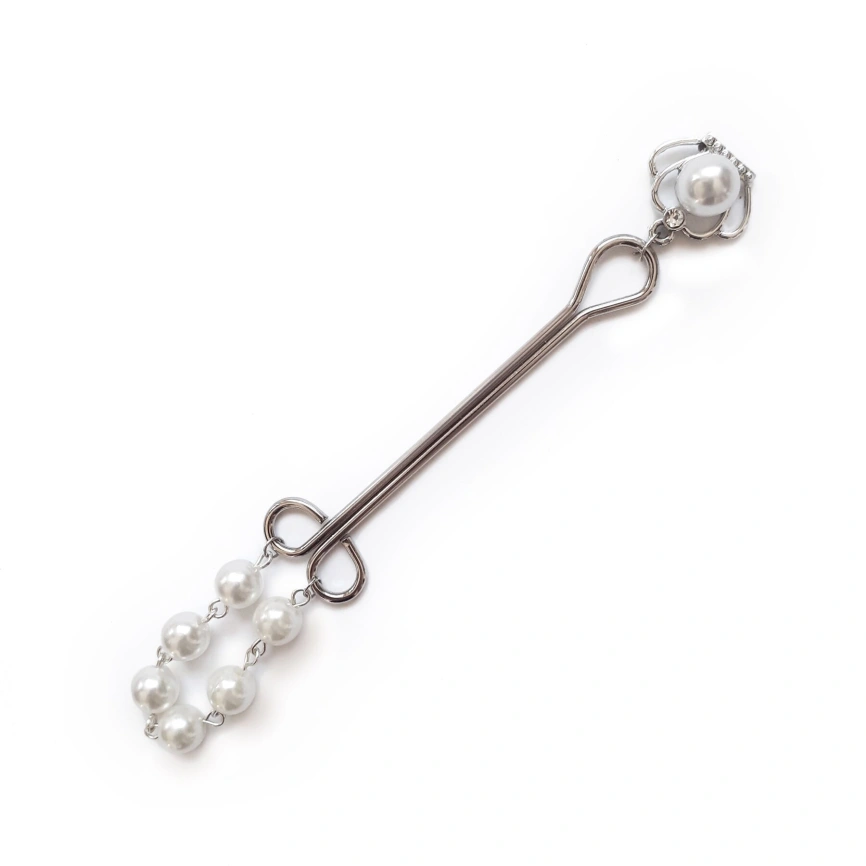 Зажим для клитора Art of Sex - Clit Clamp Royal Pearls фото 1