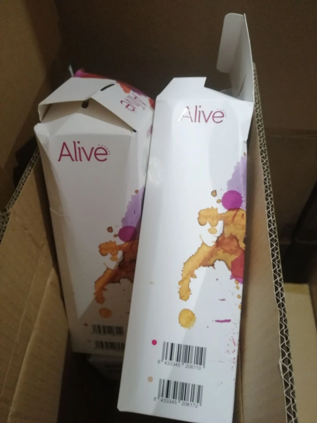 Фаллоимитатор Alive Adam Pink L, двухслойный, силикон+ Silexpan, диаметр 4см (мятая упаковка!!!) фото 3