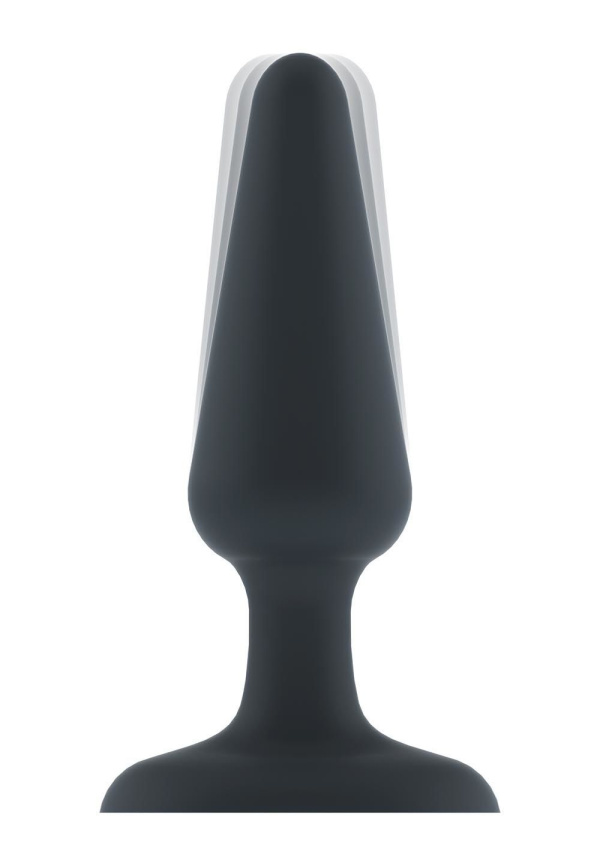 Анальна пробка з вібрацією Dorcel Best Vibe Plug M, макс. діаметр 4,1см, soft-touch силікон фото 3