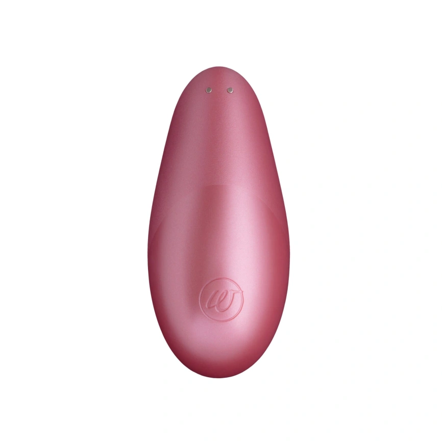 Вакуумный клиторальный стимулятор Womanizer Liberty Pink, магнитная крышка, 2 насадки фото 5