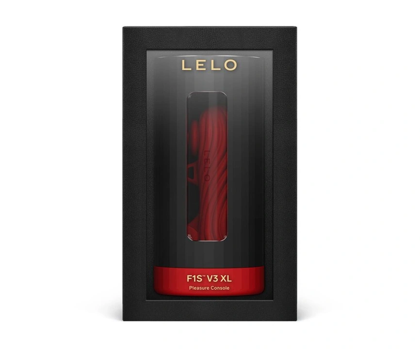 Смарт-мастурбатор LELO F1S V3 XL Red, увеличенный, 2 мотора, 8 режимов, стимуляция звуковыми волнами фото 4