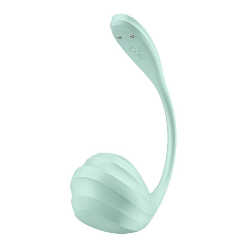 Смарт-віброяйце Satisfyer Smooth Petal Connect App Mint фото 4