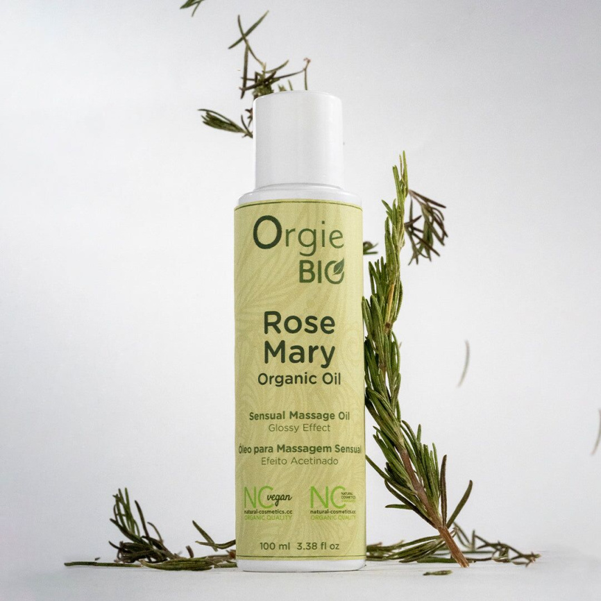 Роспродаж!!! Масажна олія Orgie – Bio Rosemary Organic Oil 100 мл (термін 26.07.2026) фото 4