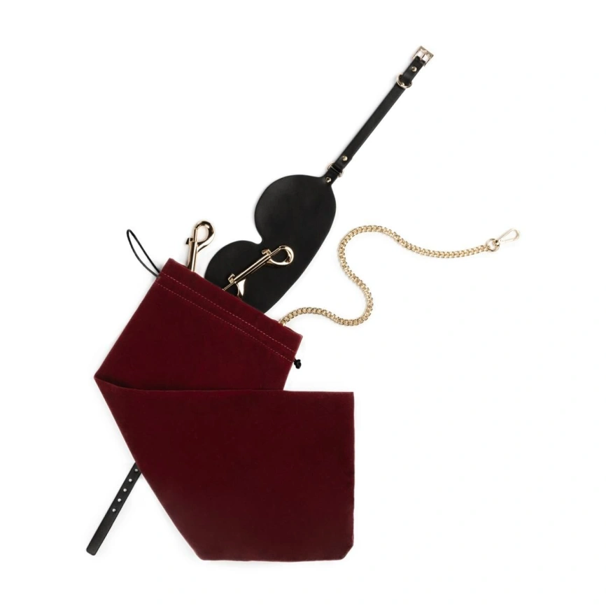 Набор для BDSM Bedroom Fantasies: Bondage Suitcase 13 Pcs - Cow Leather фото 3