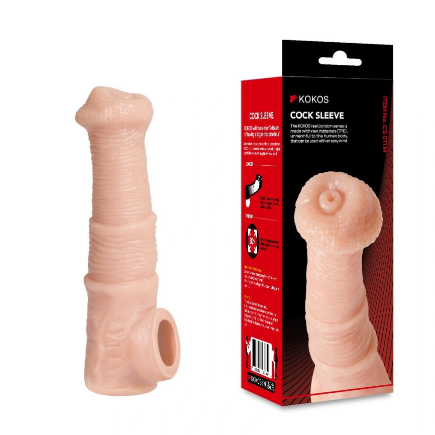 Насадка на член Kokos Cock Sleeve CS 011 M фото 3