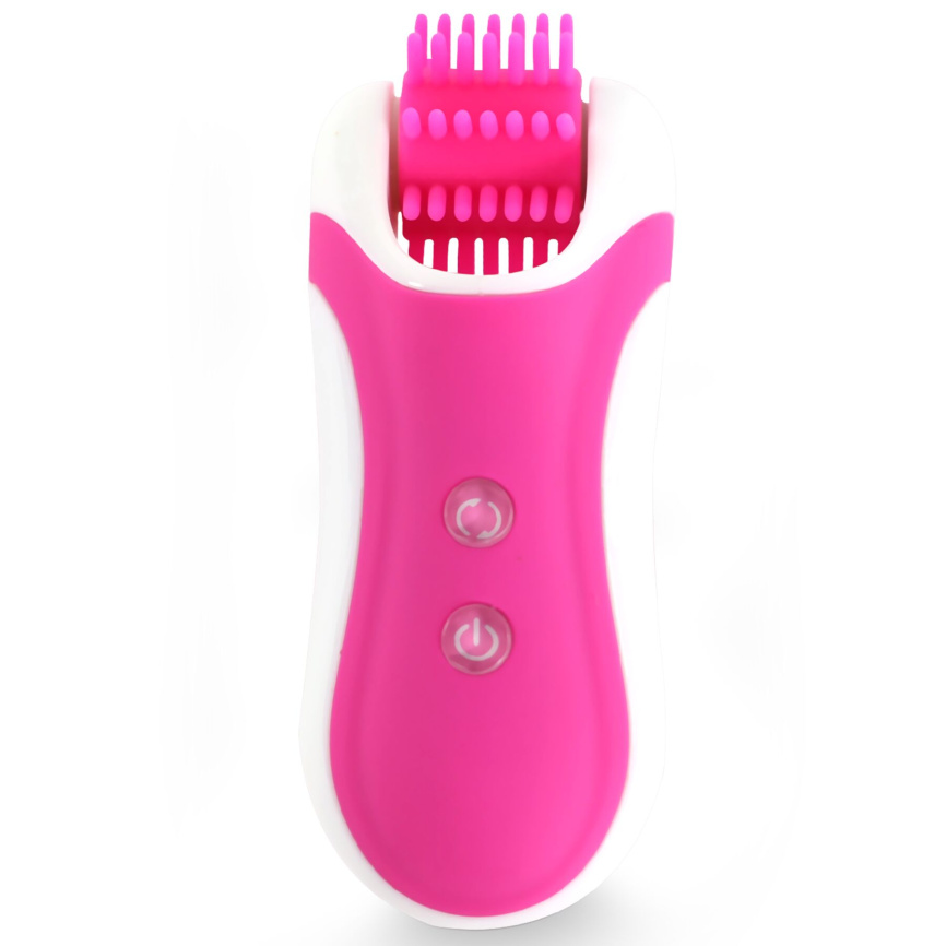 Стимулятор з імітацією оральних пестощів FeelzToys - Clitella Oral Clitoral Stimulator Pink фото 4