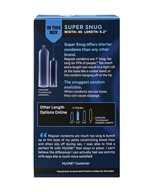 Презервативы MyONE Super Snug 10 шт, картонная коробка фото 4