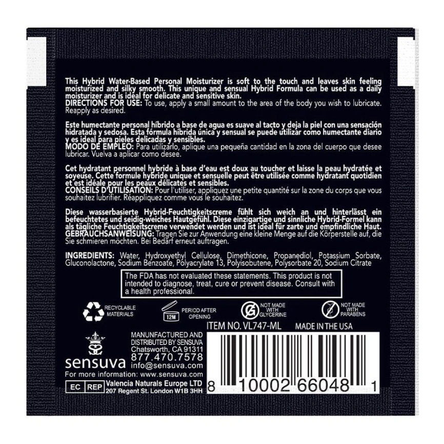 Пробник Sensuva - Hybrid Formula Blueberry Muffin (6 мл) фото 3