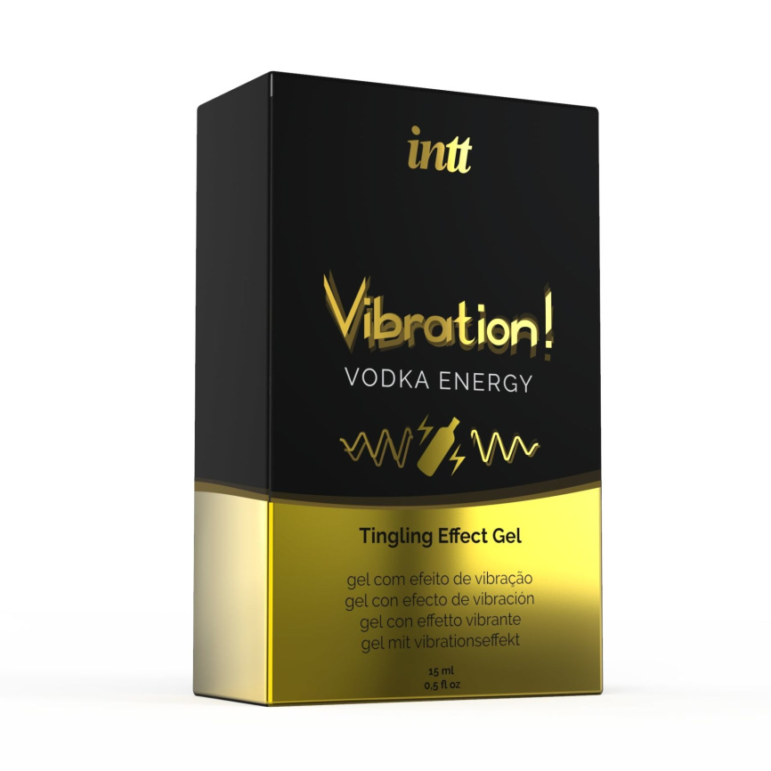 Рідкий вібратор Intt Vibration Vodka (15 мл), густий гель, дуже смачний, діє до 30 хвилин фото 3