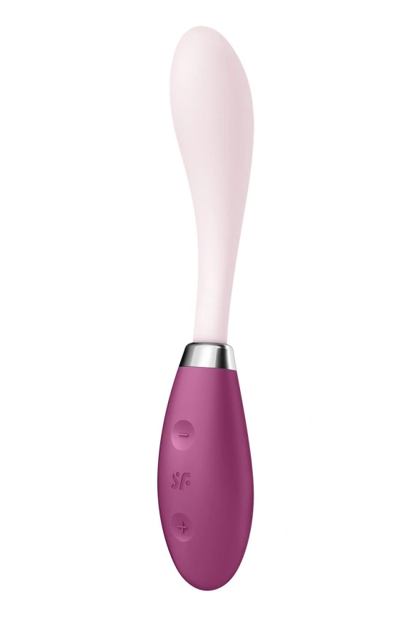 Вибратор Satisfyer G-Spot Flex 3 Red, гибкий ствол с фиксацией положения фото 1