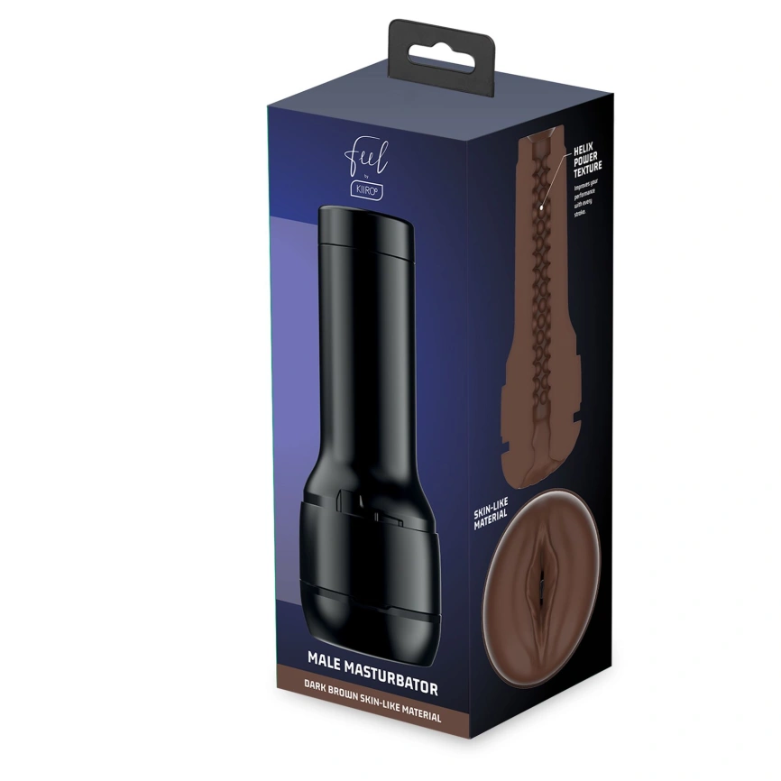 Мастурбатор-вагина Kiiroo Feel Stroker Dark Brown для секс-машины Kiiroo Keon фото 3
