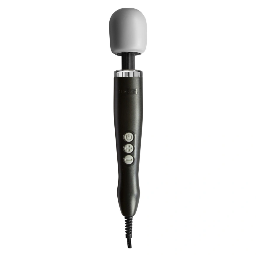 Вибромассажер DOXY Original Black, очень мощный, питание 220В, пульсирующие вибрации фото 1