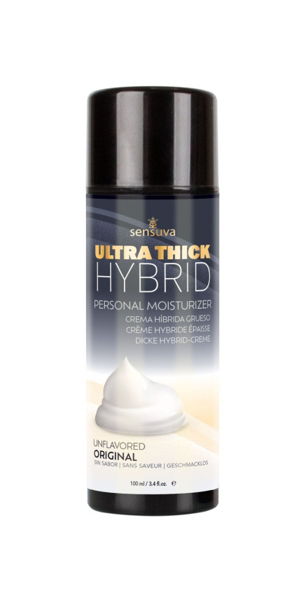 Густий крем-змазка на гібридній основі Sensuva UltraThick Hybrid Formula (100 мл) рН збалансована фото 2