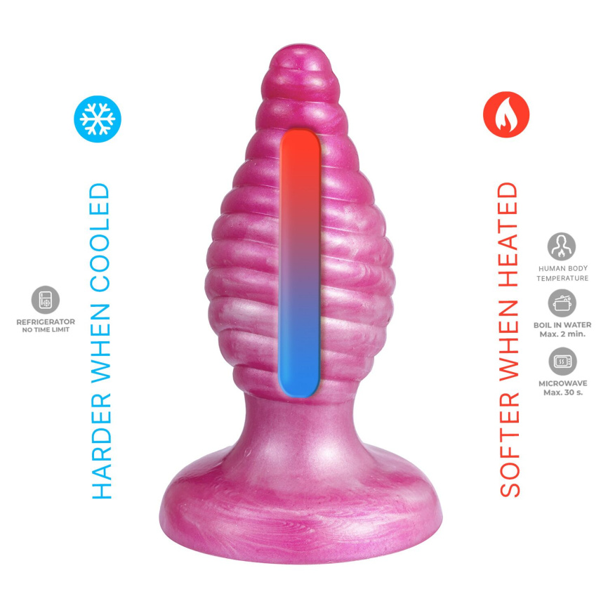 Анальна пробка SilexD Fantasy - Cherry M Plug фото 3
