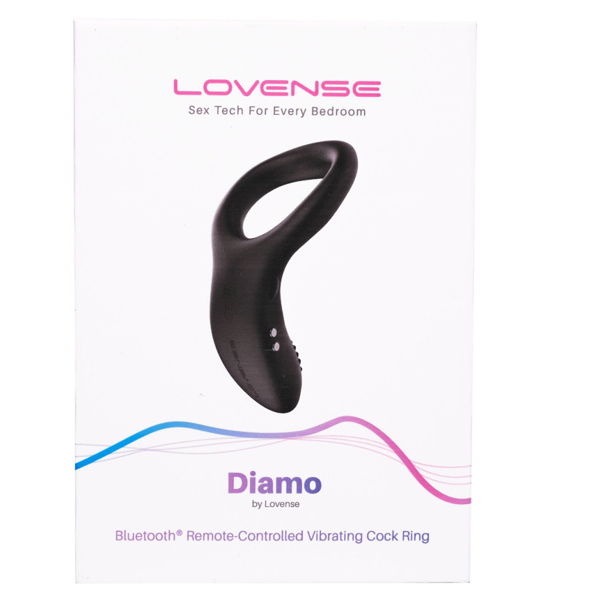 Смарт кільце-насадка на член Lovense Diamo Cock Ring фото 3