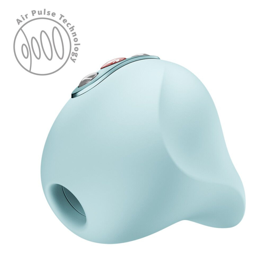 Вакуумний стимулятор Fun Factory Seduction Ice Blue, 11 режимів роботи, перезаряджуваний фото 4