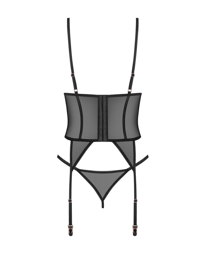 Корсет Obsessive Euridia corset & tanga XS/S фото 5