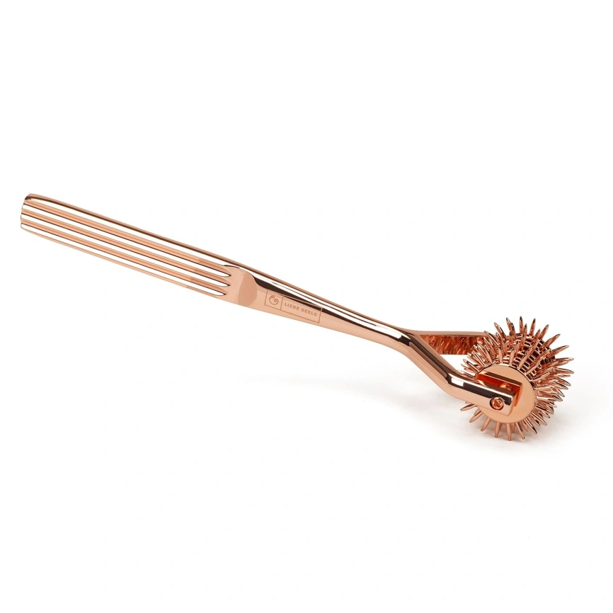 Колесо Вартенберга Liebe Seele Five-Row Wartenberg Pinwheel Rose Gold, 5 рядов фото 1