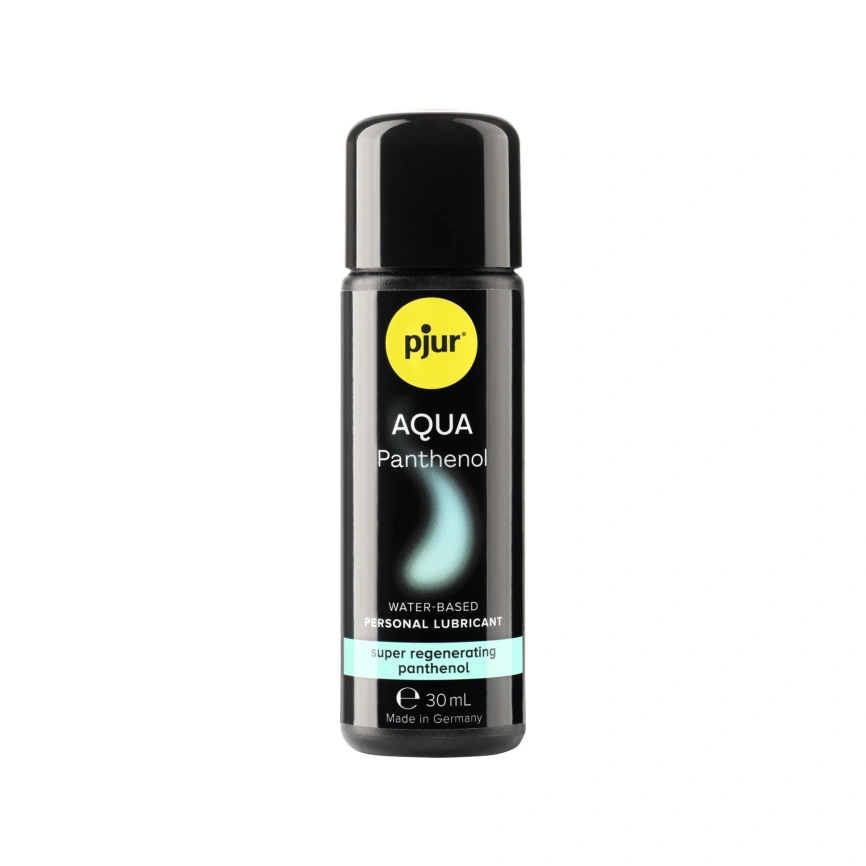 Лубрикант на водной основе pjur Aqua Panthenol 30 мл с пантенолом, уход и увлажнение фото 3