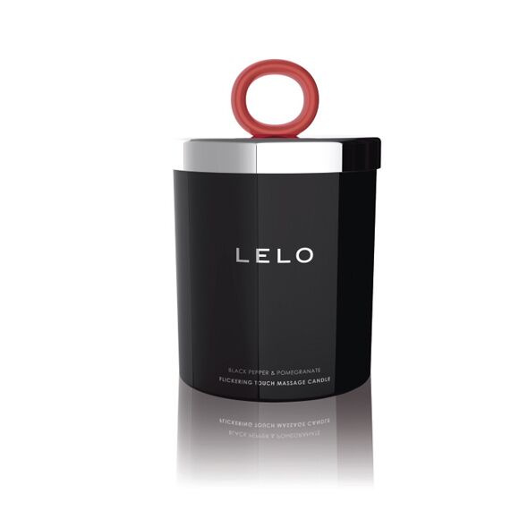 Масажна свічка LELO Massage Candle Black Pepper & Pomegranate, соєвий віск, 36 годин горіння фото 1