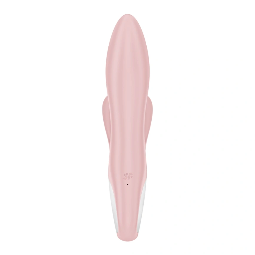 Вибратор-кролик надувной Satisfyer Air Pump Bunny 3, 12 режимов, двойной отросток фото 3