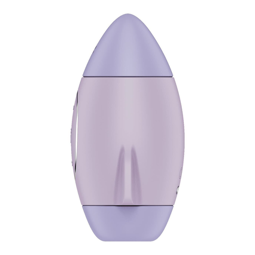 Вакуумний стимулятор з вібрацією Satisfyer Mission Control Violet, 2 незалежні мотори фото 3