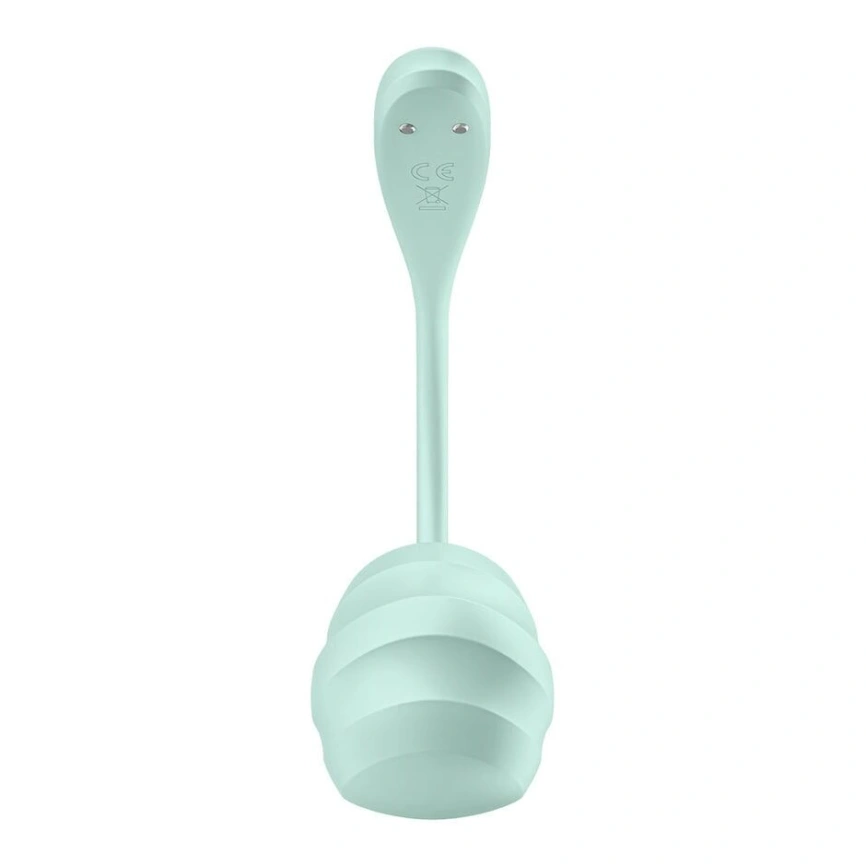 Смарт-виброяйцо Satisfyer Smooth Petal Connect App Mint фото 3