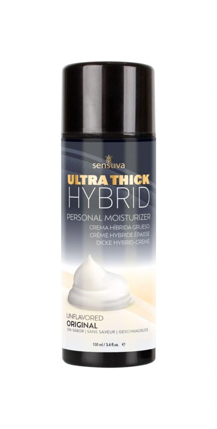 Густой крем-смазка на гибридной основе Sensuva UltraThick Hybrid Formula (100 мл) рН сбалансирована фото 2