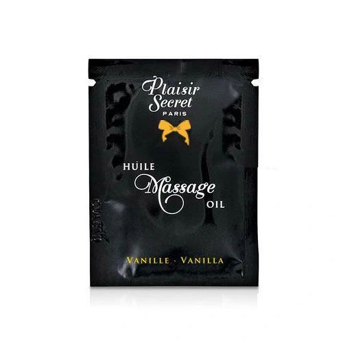 Пробник массажного масла Plaisirs Secrets Vanilla (3 мл) фото 1