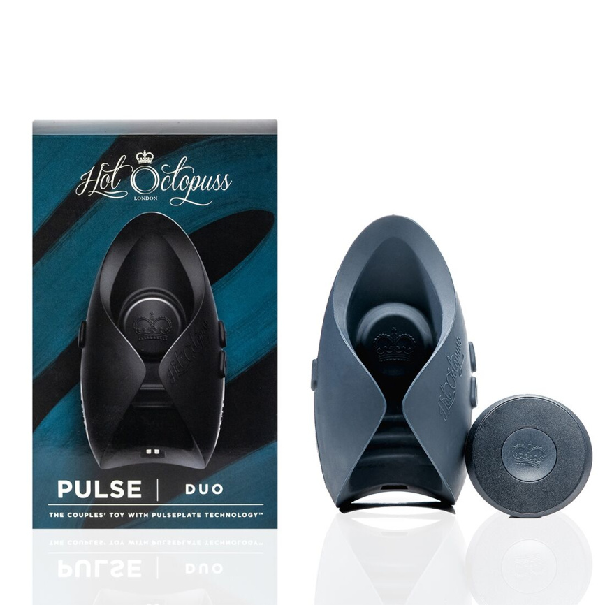Іграшка для пар Hot Octopuss PULSE DUO, пульсація, використання без рук, підходить для пар, пульт ДК фото 8