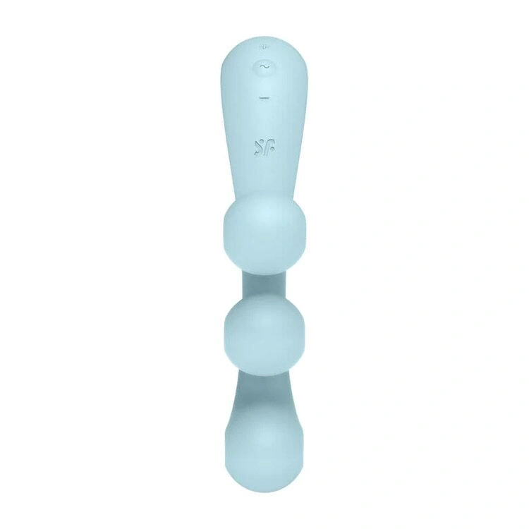 Универсальный вибратор Satisfyer Tri Ball 2, 3 мотора, гнется фото 6