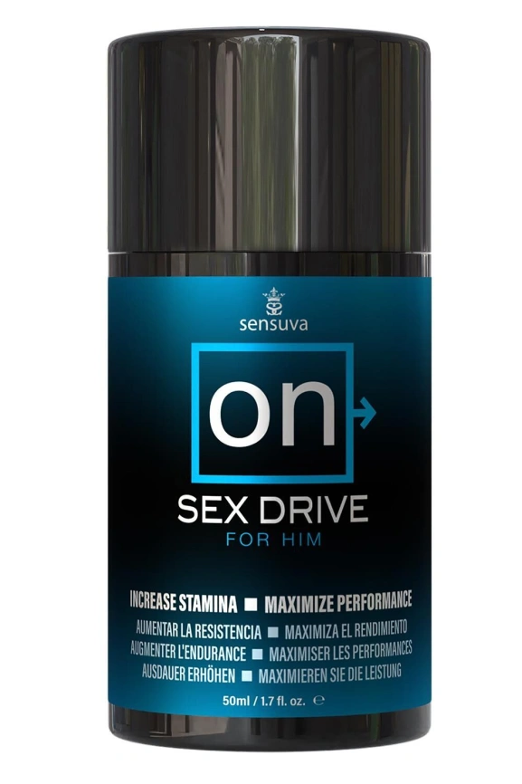 Крем для повышения либидо у мужчин Sensuva ON Sex Drive for Him 50 мл, с натуральными экстрактами фото 3