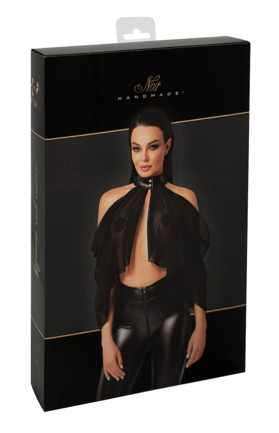 Болеро Noir Handmade F349 Tulle bolero - 5XL фото 7