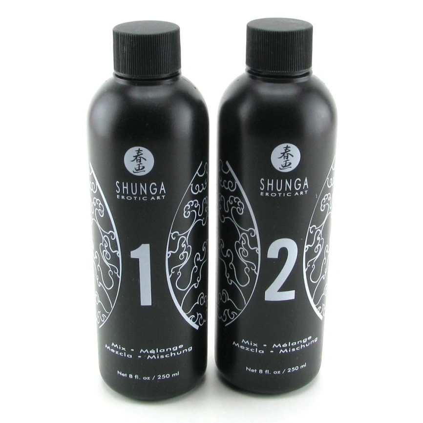 Гель для NURU-массажа Shunga Oriental Body-to-Body – Exotic Fruits (2 x 225 мл) плюс простыня фото 2